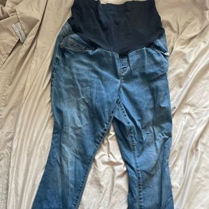 Old Navy Skinny Maternity Jeans, Full Panel Size 14